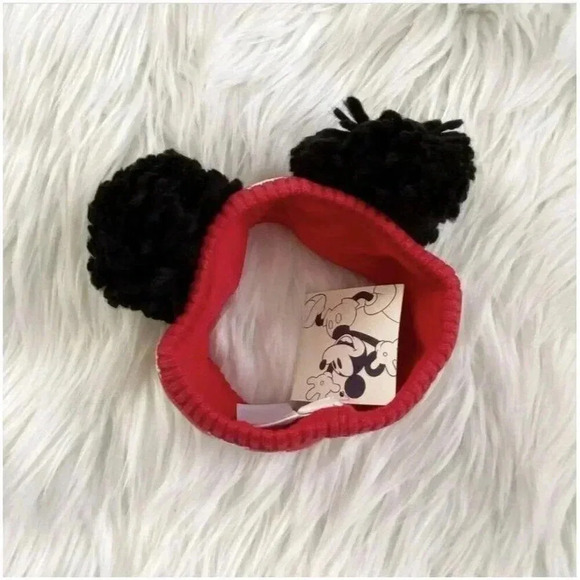 Baby Gap Minnie Mickey Mouse Disney Winter Ear Warmer Headband M-L (4-5Y) NEW! - Picture 2 of 3